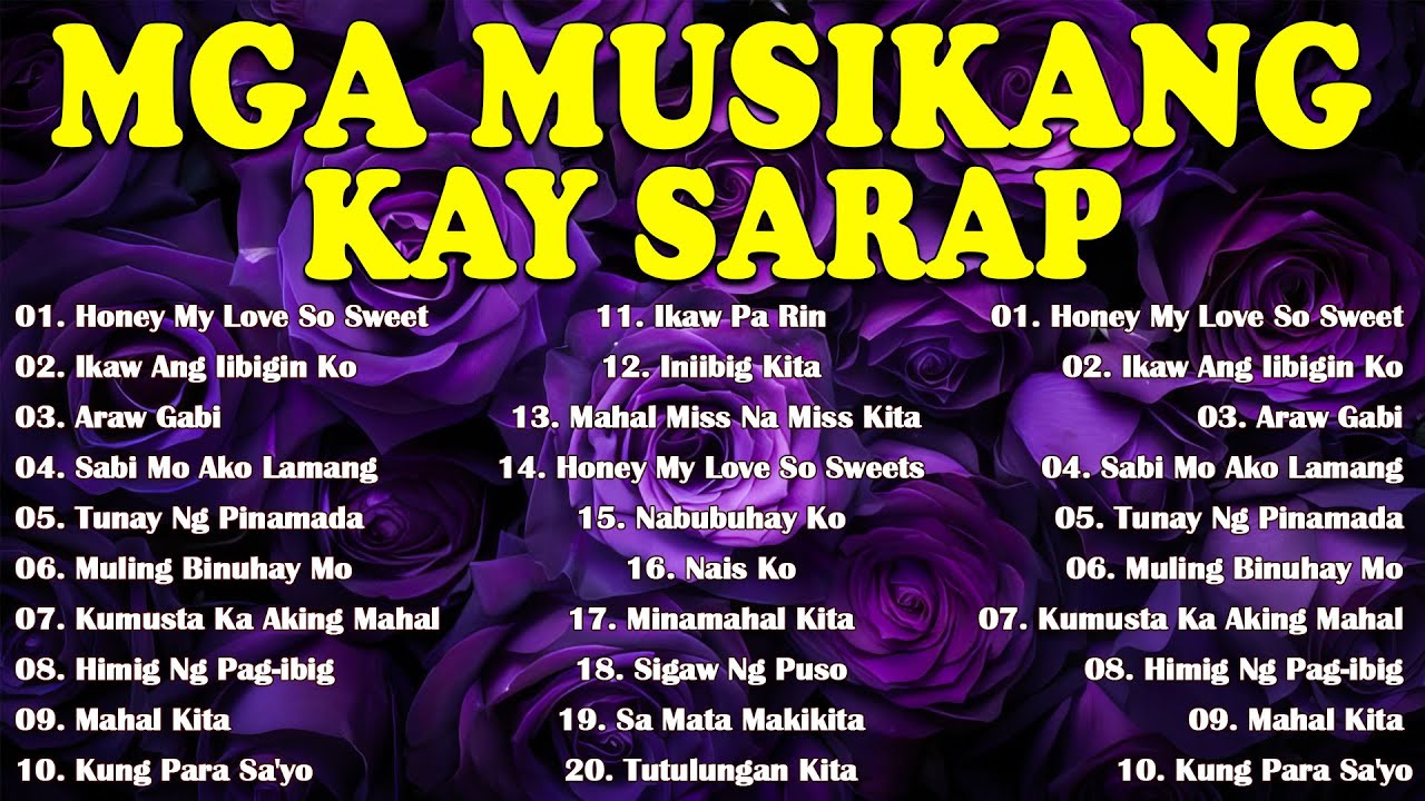 Mga Lumang Kanta Stress Reliever | 🎶 OPM Tagalog Love Songs 80's 90's 💕 LUMANG TUGTUGIN MUSIKA#01