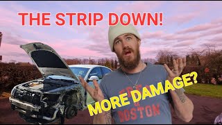 Rebuilding The Cheapest wrecked Audi A6 S-Line From Copart! More Damage Than It Looks