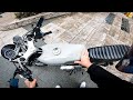 Ich habe das Bike geschrottet