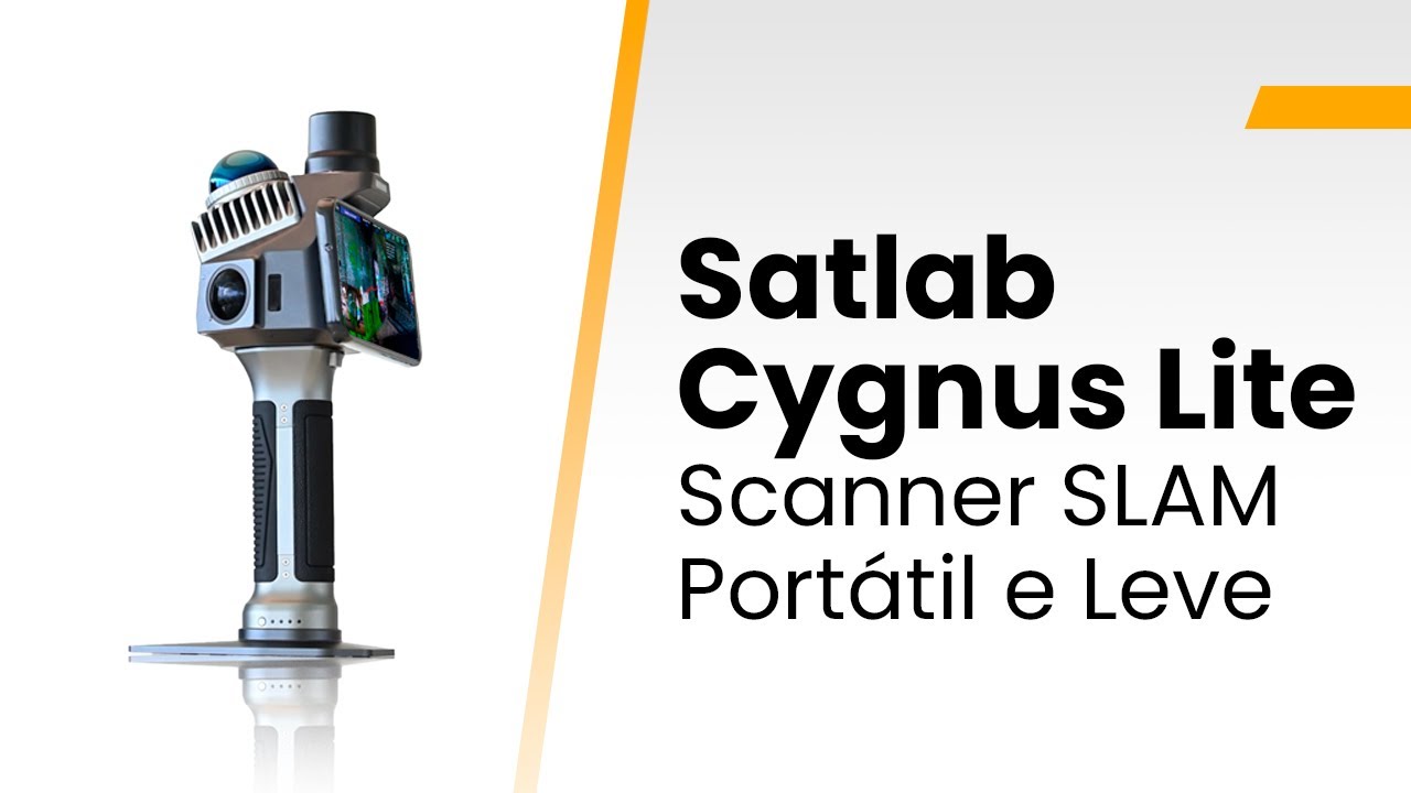 Satlab Cygnus Lite – Scanner SLAM Portátil e Leve