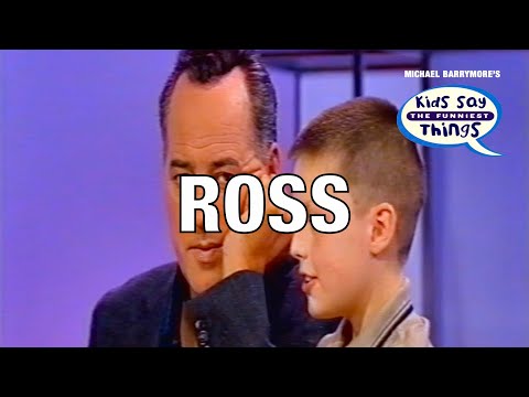 FULL INTERVIEW Ross - Kids Say the Funniest Things - Michael Barrymore