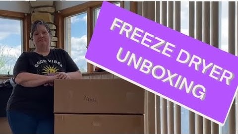 HARVEST RIGHT FREEZE DRYER: Unboxing, Set-Up, Review, and Tips!!