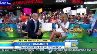Lara Spencer - Tennis Skirt - June 23, 2014