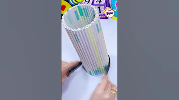اعادة تدوير الورق اختراع Shorts Diy Recycling Craft Art Handmade Ideas Fyp 