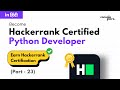Python Hackerrank Solutions | Q53 & Q54 | Class 2 Find the Torsional Angle & Zipped | in Hindi