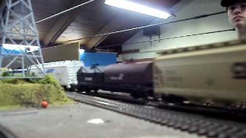 Union Pacific short goods train