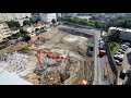 Bagneux (92) | Déconstruction du site industriel Sanofi Bagneux [ TIMELAPSE CHANTIER CONSTRUCTION ]