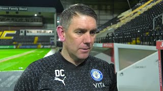 Dave Challinor Post-Match Interview - Notts County