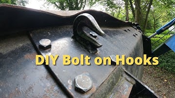 DIY Bolt on Bucket Hooks and Receiver Hitch