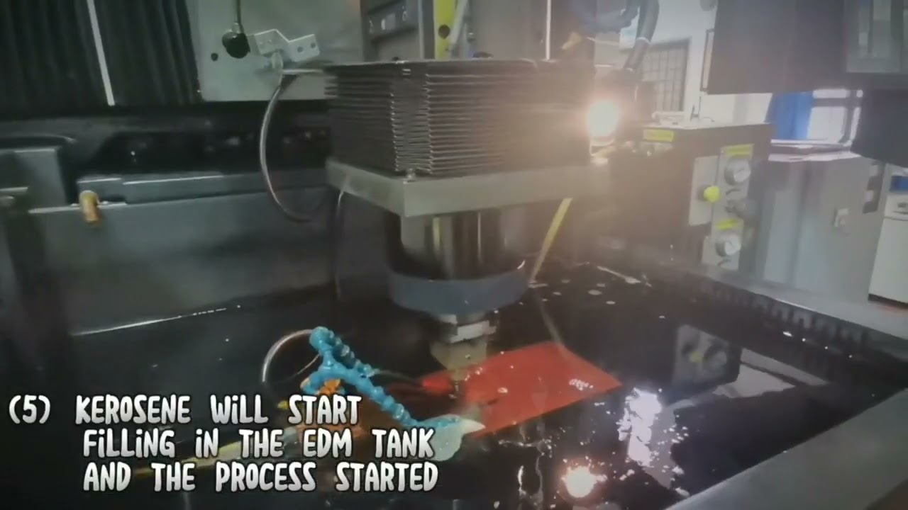 EDM DIE SINKING PROCEDURE