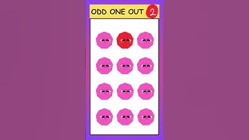 Find The Odd One Out #82 #shorts #oddoneout #puzzlegames #quizzes