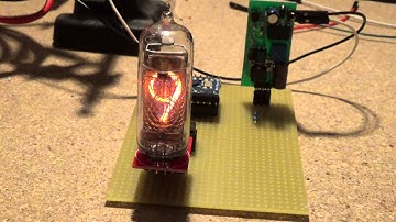 Nixie thermometer – counting…