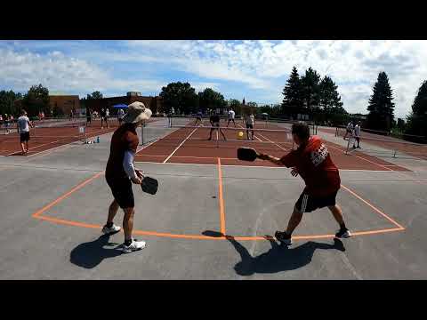 2023 Senior Open - Jamie Stalon and Aaron Shepard VS Chris Patrick Darrin Sacre