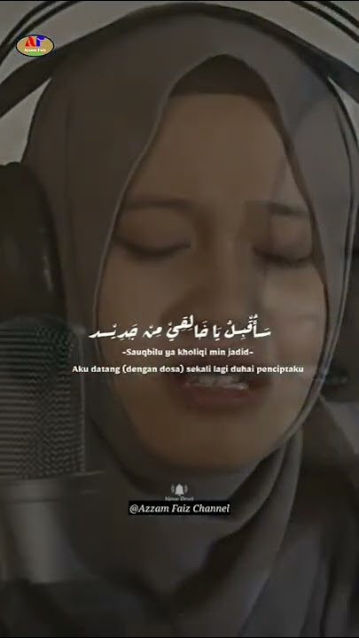Suara Syahdu Alfina Rahma Mawadah - Sauqbilu Yaa Kholiqi
