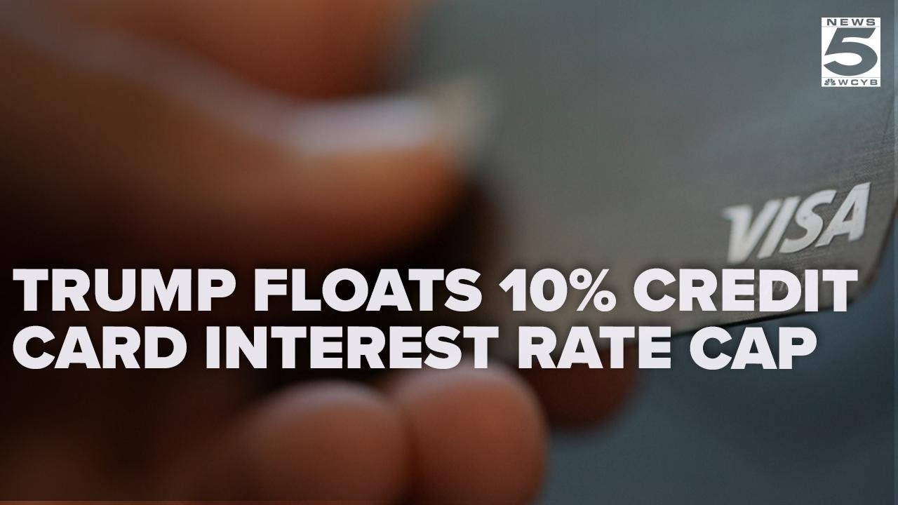 Trump floats 10% credit card interest rate cap as credit card debt hits record high