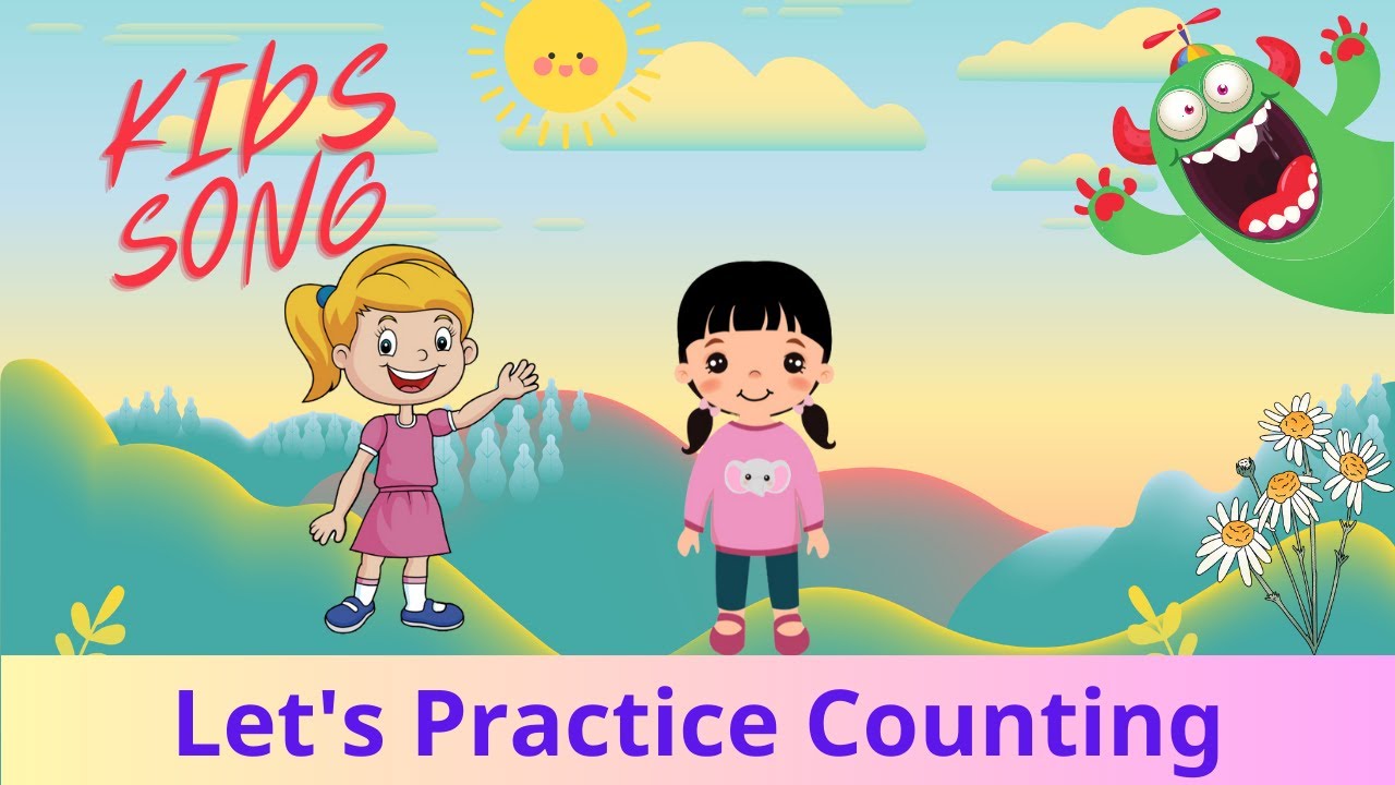 Song for Kids | Let's Practice Counting #kids #kidsvideo #kidsongs ...