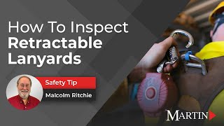 How To Inspect Retractable Lanyards | martinsupply.com by Martin Supply 13 views 2 months ago 3 minutes, 26 seconds