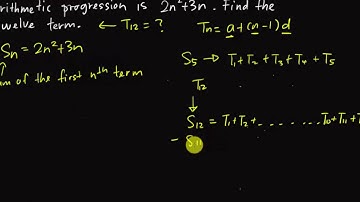 SPM - Add Math - How to use Sn to find Tn (Progression)