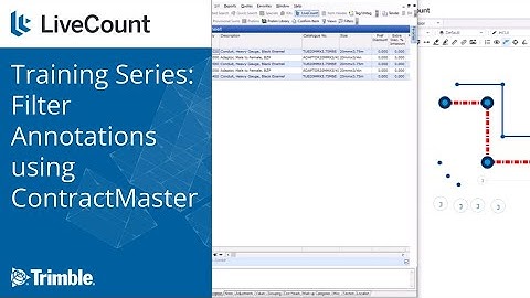 ContractMaster & LiveCount: Filter Annotations using ContractMaster