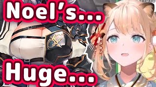 Iroha Shocked How Huge Noel's Chest Was IRL After Meeting Her For The First Time 【ENG Sub\/Hololive】