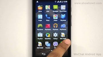 WeChat Android App - How To Send Emoticons With Your Message