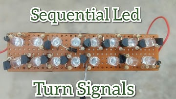 How to make Sequential Led Turn Signals