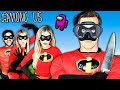 Among Us In Real Life But We Are Incredibles Super Hero Mod!