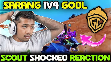 Tx Sarang Pure 1v4 Godlike 🥵 scOut Fully Shocked 😦