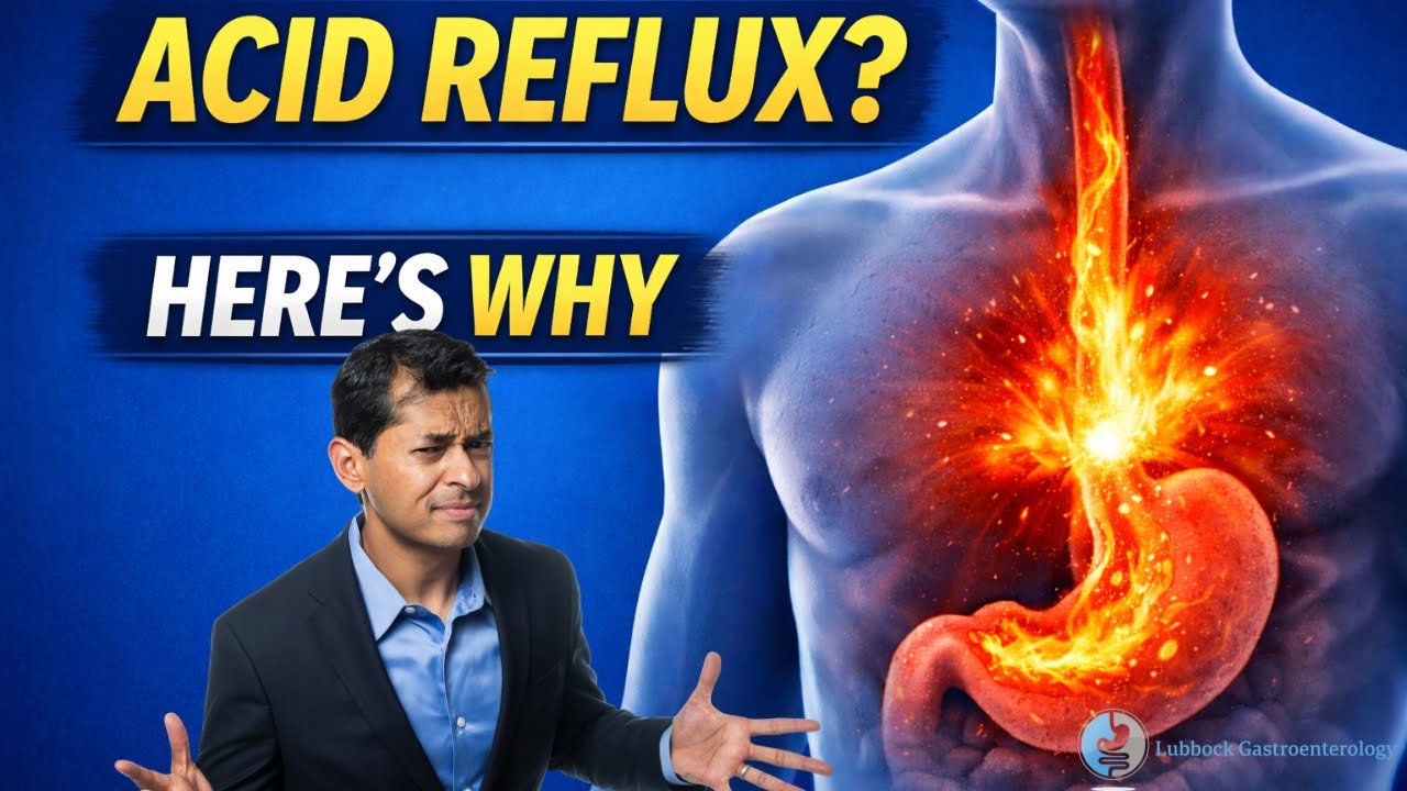 Страдаете от изжоги в Лаббоке? Вот что хочет вам рассказать гастроэнтеролог.