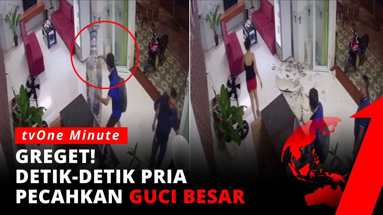 Pria Ini Pecahkan Guci Besar, Tapi Warganet Ramai Membelanya | tvOne Minute