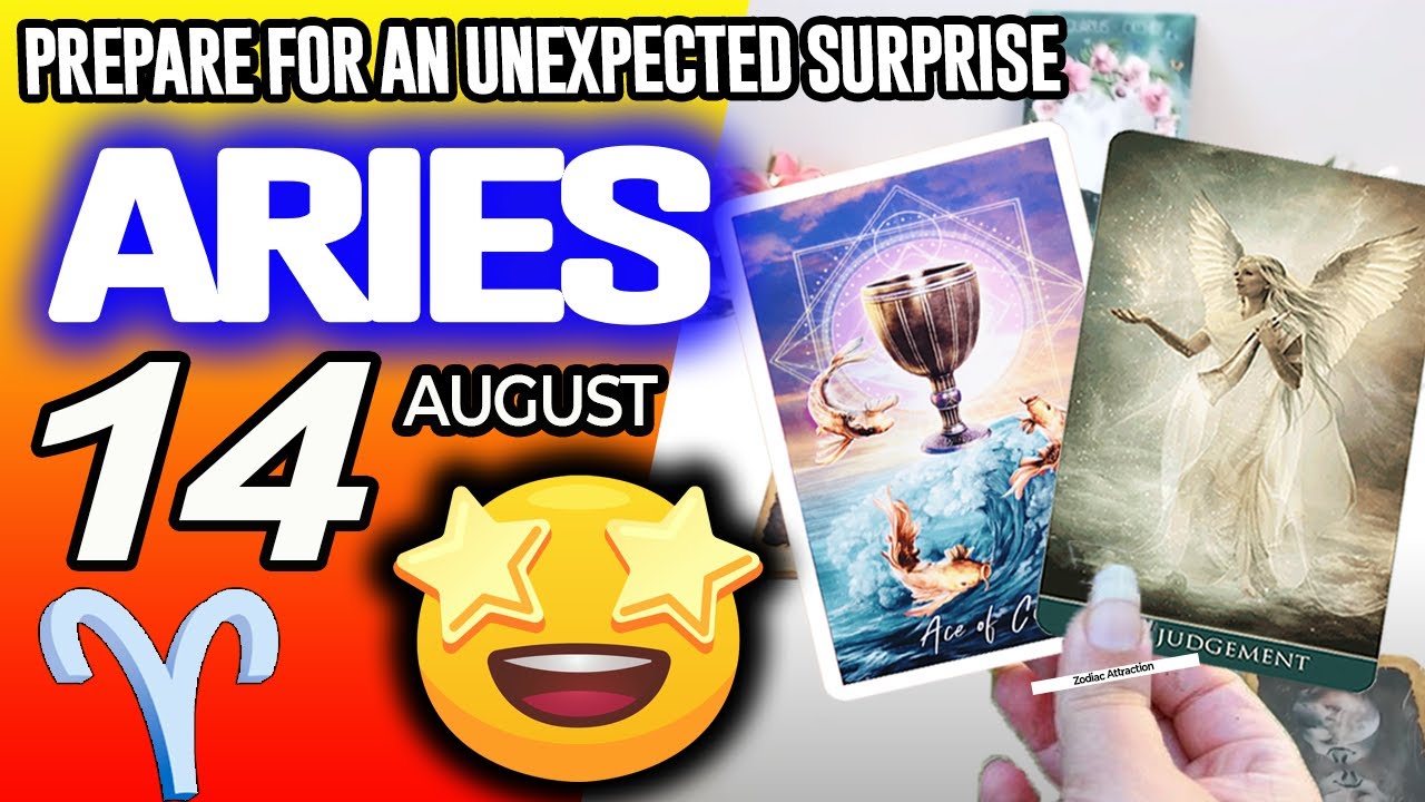 Aries ♈😲PREPARE FOR AN UNEXPECTED SURPRISE❗🎁 horoscope for today AUGUST 14 2025 ♈ 