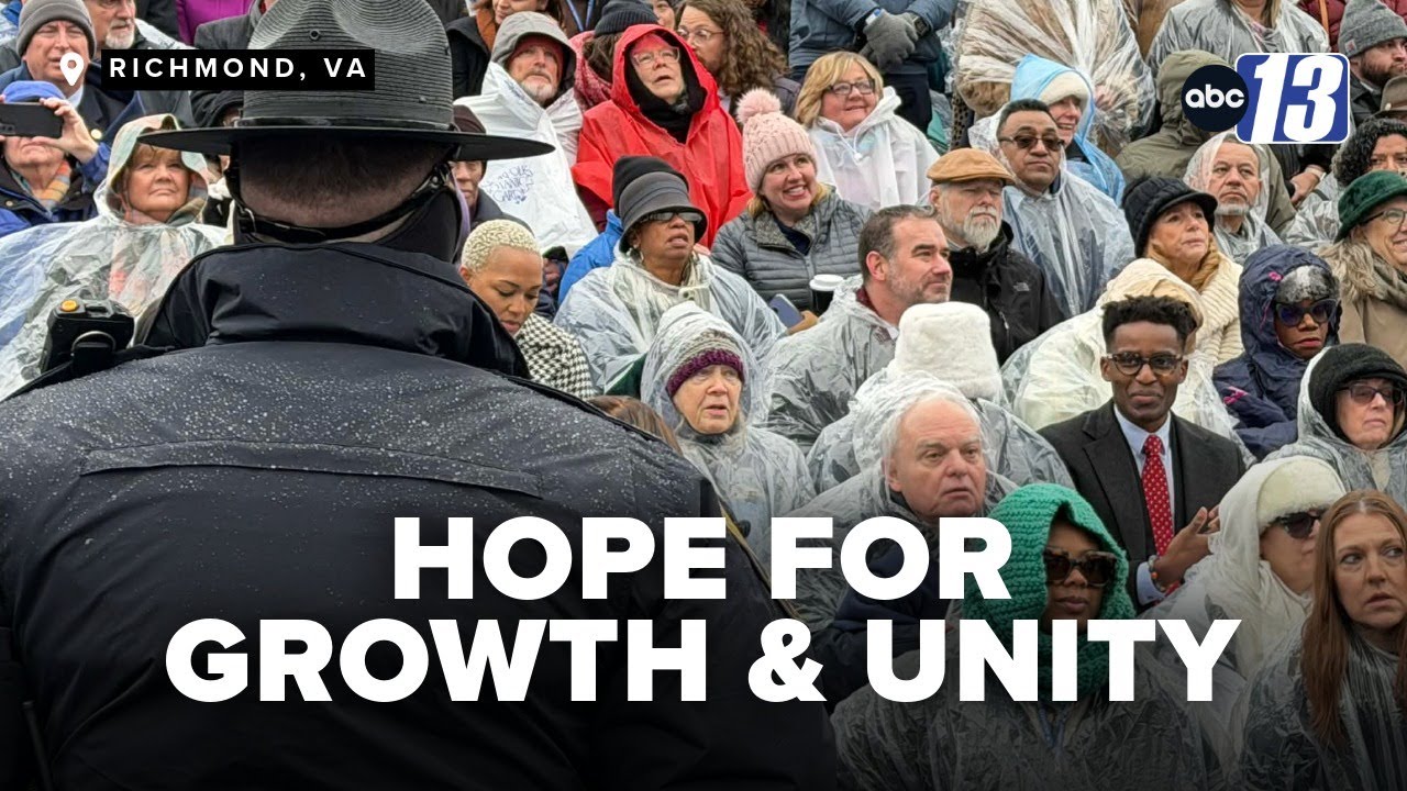 Governor Spanberger's oath sparks hope for economic growth and unity