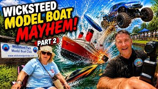 Model Boat Mayhem  ! Part 2 ! Did i win the raffle ? #djipocket3 #rcmodel
