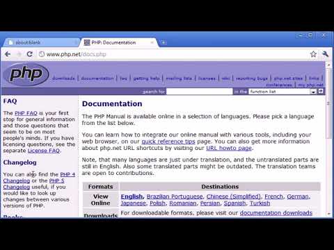 Beginner PHP Tutorial 1 of 200 (Introduction to PHP - Youtube)