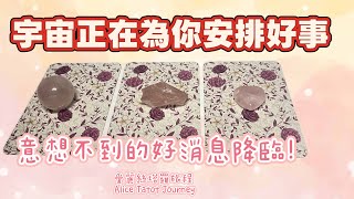 ［愛麗絲塔羅旅程］🔮塔羅占卜～宇宙正為你安排什麼好事？✨ 意想不到的驚喜、好消息與人生轉機正在靠近#宇宙祝福#運勢占卜#無時間限制