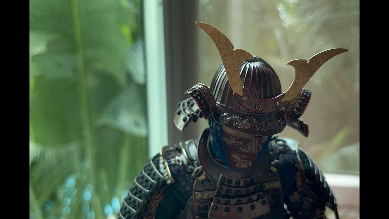 (4K) 玖安 Nine x Virus NV001 1/6 Samurai Figure Unboxing!