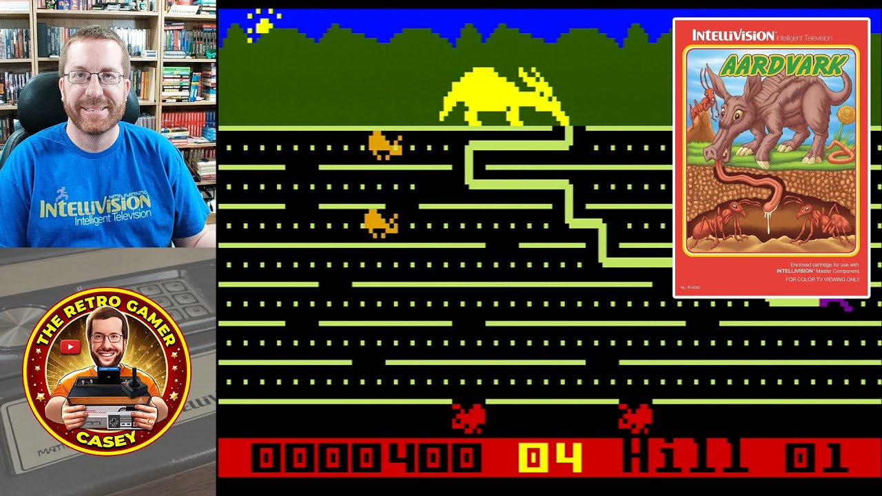 Intellivision Homebrew - Aardvark From Intellivision Revolution