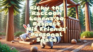 DreamyTalesHub Presents: Ricky the Raccoon Learns to Respect His Friends' Personal Space