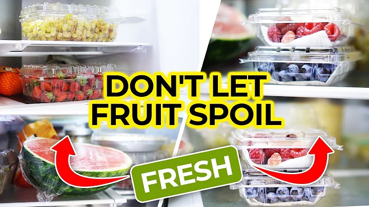 Keep Fruit & Berries Fresh For a Long Time | Food Storage Tips