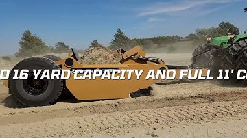 The 16 Yard Strobel Forced Ejection Scraper - FE1611