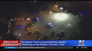 1 dead, 1 wounded in shooting outside Mojitos Country Club in Randolph