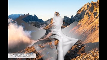 Advanced Double Exposure Photoshop Action Preview