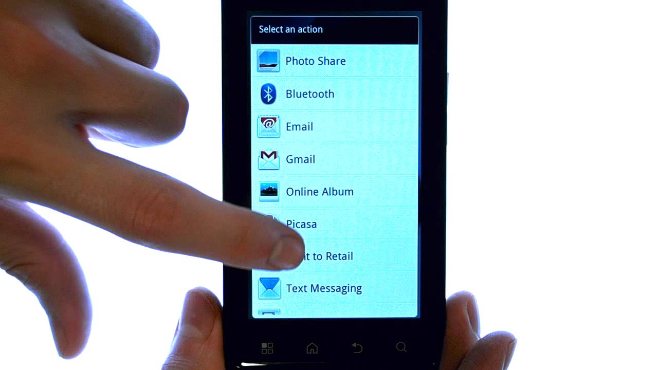 How Do I Send A Picture Message On My Motorola Droid Bionic YouTube