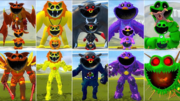 EVOLUTION OF NEW ALL MECHA TITAN SMILING CRITTERS POPPY PLAYTIME CHAPTER 3 In Garry