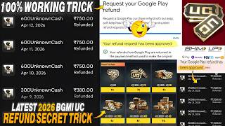 Bgmi Uc Refund Trick Uc Refund Trick In Bgmi Bgmi Uc Up Event Refund Trick