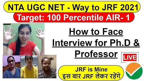 LIVE How to Face Interview for Ph.D & Professor | By Navdeep kaur