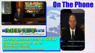 Singlepoint Developing New Mobile App- MoneyTV with Donald Baillargeon