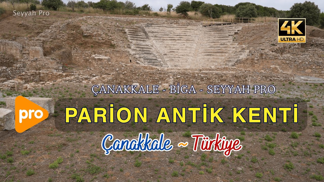 Parion Antik Kenti’ni Gezdim! 4K Profesyonel Çekim | Çanakkale’nin Unutulmuş Limanı