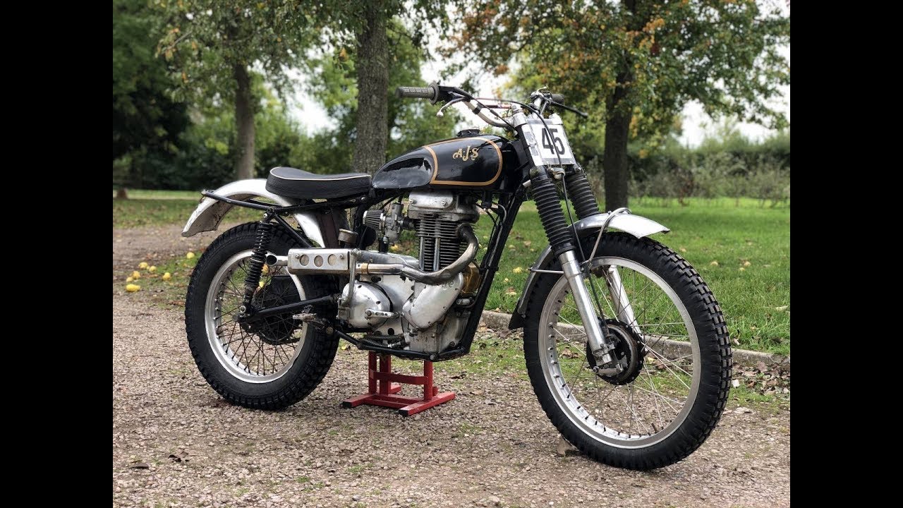 Classic Trails AJS 16C 350cc Motorcycle for Sale YouTube