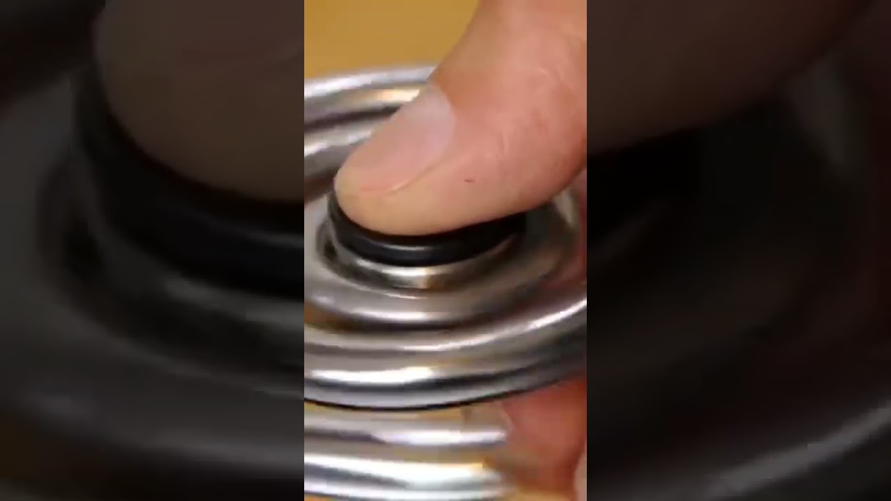 Making fidget spinner from gallium metal. Full video link., Description 👉👉❤️